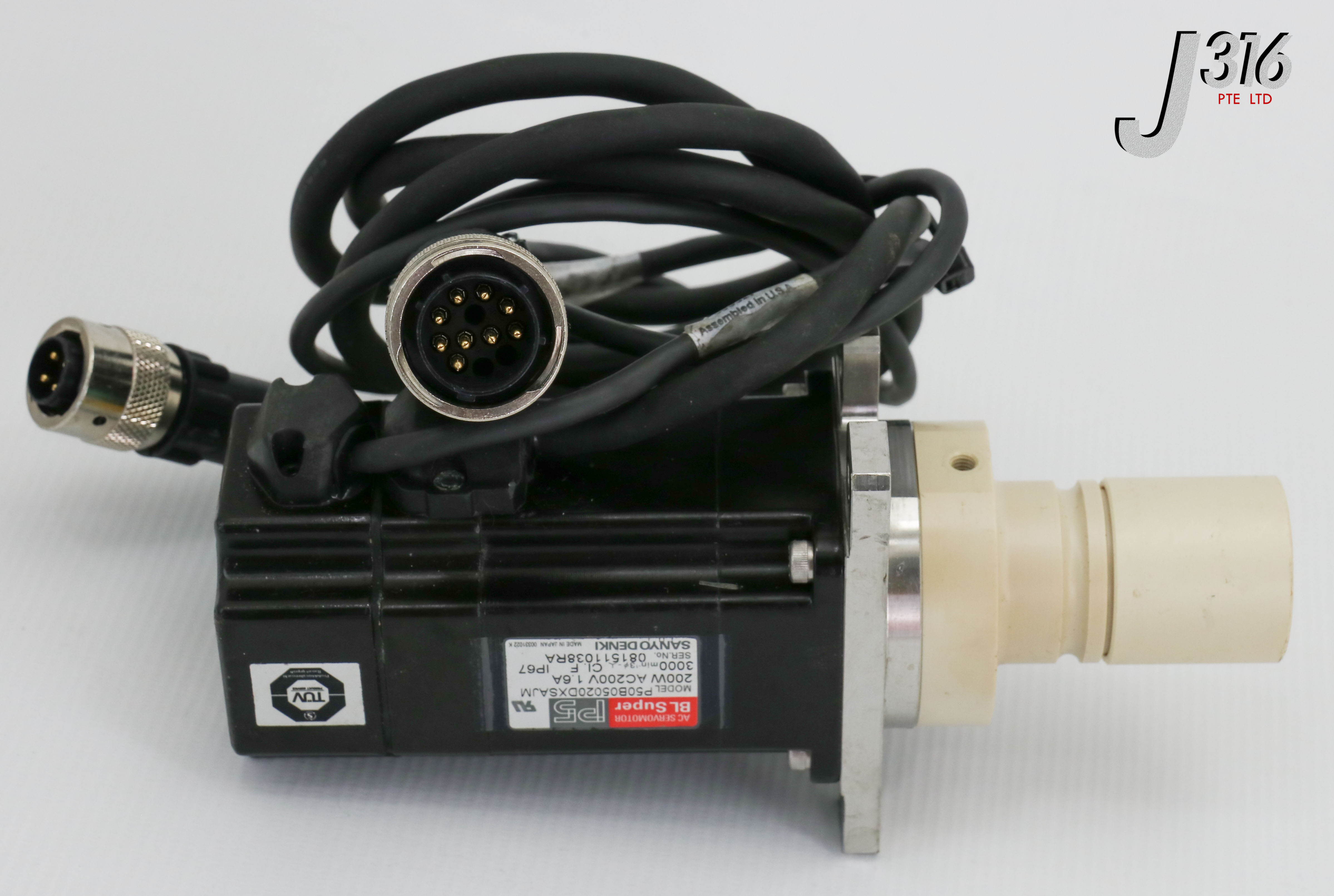 21850 APPLIED MATERIALS AC SERVO MOTOR BL SUPER P5 P50B05020DXSAJM W ...